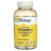Solaray, Timed Release Vitamin C with Rose Hips & Acerola ...