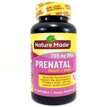 Nature Made, Пренатальные витамины ДГК, Prenatal Multi + DHA, ...