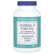 Омега 3 Omega-3 Fish Oil EPA/DHA 840 mg 180 капсул