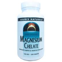 Source Naturals, Магний Хелат 100 мг, Magnesium Chelate 100 mg...