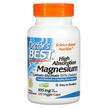 Doctor's Best, Magnesium 100% Chelated, Хелатний Магній, 120 к...