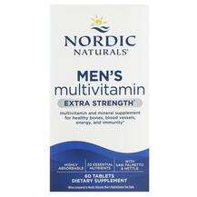 Nordic Naturals, Men's Multivitamin Extra Strength, 60 Tablets