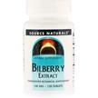 Фото товару Source Naturals, Bilberry Extract 100 mg 120, Екстракт Чорниці...