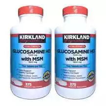 Kirkland Signature, Glucosamine HCL with MSM 1500 mg, Глюкозам...
