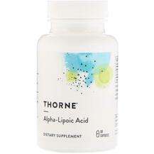 Thorne, Альфа-липоевая кислота, Alpha-Lipoic Acid 60, 60 капсул