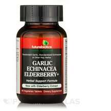 Future Biotics, Garlic Echinacea Elderberry+, 60 Vegetarian Ta...