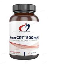 Designs for Health, Niacin CRT 500 mg NE, Ніацин, 60 таблеток