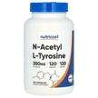 Фото товара Nutricost, L-Тирозин, N-Acetyl L-Tyrosine 350 mg, 120 капсул