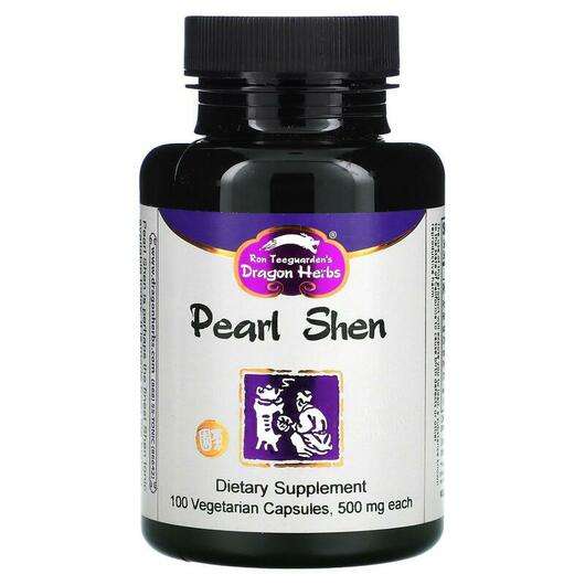 Основное фото товара Dragon Herbs, Шен-тоник 470 мг, Pearl Shen 470 mg, 100 капсул