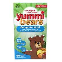 Hero Nutritional Products, Yummi Bears Multi, Вітаміни фруктов...