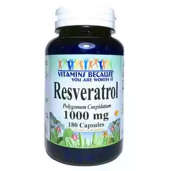 Pre-Order Resveratrol 1000 mg 180 Capsules