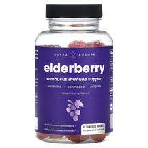 NutraChamps, Elderberry Sambucus Immune Support Natural Berry,...
