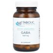 Фото товара Metabolic Maintenance, ГАМК, GABA 500 mg, 60 капсул
