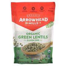 Arrowhead Mills, Organic Green Lentils Gluten Free, 453 g