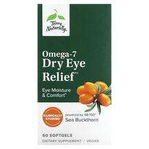 Terry Naturally, Omega 7 Dry Eye Relief, Омега-7, 60 капсул