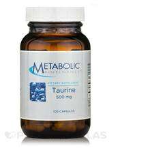 Metabolic Maintenance, L-Таурин, Taurine 500 mg, 100 капсул