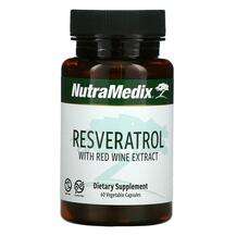 NutraMedix, Resveratrol with Red Wine Extract, Ресвератрол, 60...