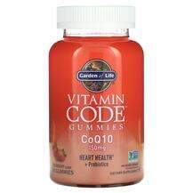 Garden of Life, Витамин C, Vitamin Code Gummies CoQ10 Strawber...