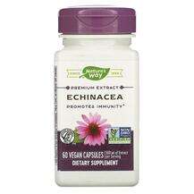 Nature's Way, Эхинацея 100 мг, Echinacea Standardized, 60 капсул