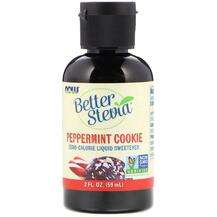 Now, Better Stevia Zero-Calorie Liquid Sweetener Peppermint Co...