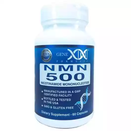 Фото товару NMN 500 mg Nicotinamide Mononucleotide 60 Capsules
