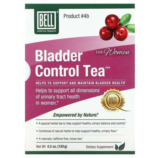 Основне фото товара Bell Lifestyle, Bladder Control Tea For Women Caffeine Free, О...