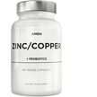 Фото товару CodeAge, Amen Zinc/Copper with Probiotics, Пробіотики, 90 капсул