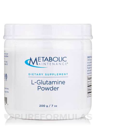 Основне фото товара Metabolic Maintenance, L-Glutamine Powder, L-Глютамін, 200 г