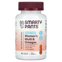 SmartyPants, Заменитель сахара, Women's Multi & Omegas Sug...