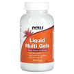 Фото товару NOW, Liquid Multi Gels, Вітаміни, 180 капсул