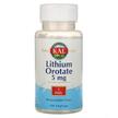 KAL, Lithium Orotate 5 mg, Літій Оротат 5 мг, 120 капсул