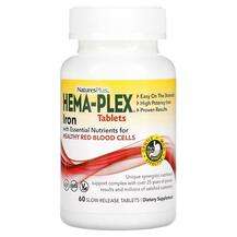 Железо, Hema-Plex Iron with Essential Nutrients for Healthy Re...