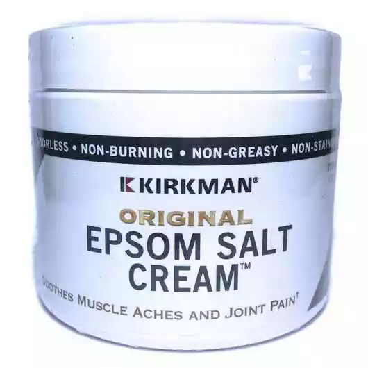 Основне фото товара Kirkman, Epsom Salt Cream Original, Крем 100 мг сульфату магні...