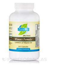 Priority One, Women's Formula w/o Iron 2000 IU's of Vitamin D3...
