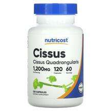 Nutricost, Cissus 1200 mg, Цисус, 120 капсул