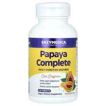 Enzymedica, Papaya Complete Papaya Mint, Ферменти Папайї, 120 ...