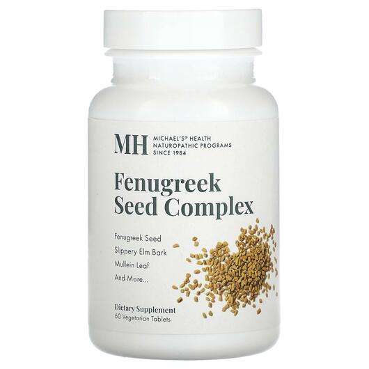 Основное фото товара MH, Пажитник, Fenugreek Seed Complex, 60 таблеток