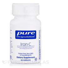 Iron-C Железо Pure Encapsulations 60 капсул