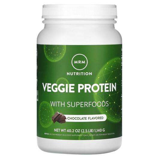 Основное фото товара MRM Nutrition, Суперфуд, Veggie Protein with Superfoods Chocol...