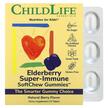 Фото товара ChildLife, Бузина, Elderberry Super-Immune SoftMelts, 27 таблеток