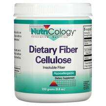 Nutricology, Клетчатка, Dietary Fiber Cellulose, 250 г