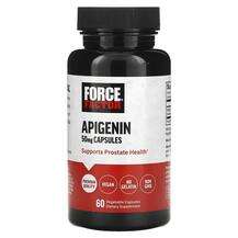 Force Factor, Apigenin 50 mg, 60 Vegetable Capsules