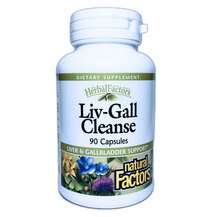 Natural Factors, Поддержка печени, Liv-Gall Cleanse, 90 капсул