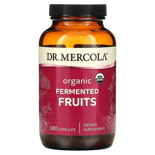 Основное фото товара Dr. Mercola, Суперфуд, Organic Fermented Fruits, 180 капсул