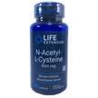 Фото товару Life Extension, N-Acetyl & L-Cysteine 600 mg, N-ацетил і L...