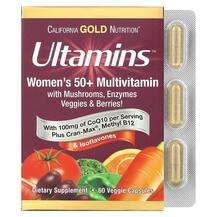 California Gold Nutrition, Ultamins Women's 50+ Multivitamin w...
