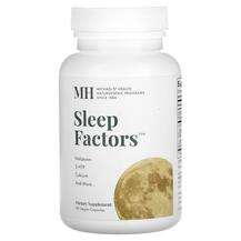 MH, Sleep Factors, 60 Vegan Capsules