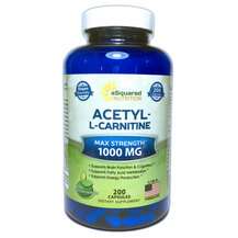 aSquared Nutrition, Acetyl L-Carnitine 1000 mg, 200 Capsules