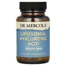 Dr. Mercola, Liposomal Hyaluronic Acid 100 mg, Гіалуронова кис...