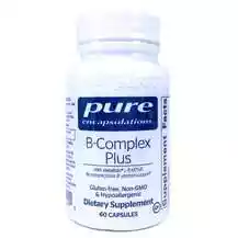 Pure Encapsulations, B-комплекс, B-Complex Plus, 60 капсул